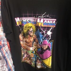Wrestlemania Macho Man and Ultimate Warrior